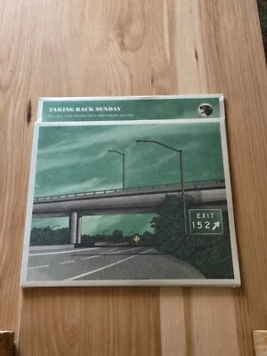 Taking Back Sunday Tell All Your Friends 20th Orange Crush Vinyl LP + 10” /1000 - Image 1 of 2