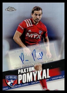 2022 Topps Chrome MLS - Autographs #70 Paxton Pomykal (AU) - Picture 1 of 2