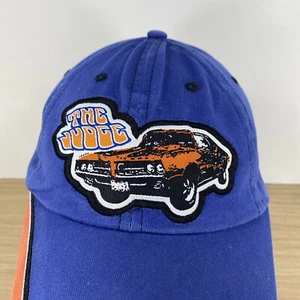 Vintage General Motors Muscle Car THE JUDGE Pontiac GTO Blue Hat Mens RARE - Picture 1 of 9