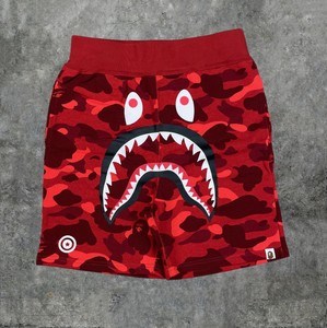 bape shorts red