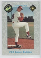 1990 Classic Draft Picks Box Set Lance Dickson #23