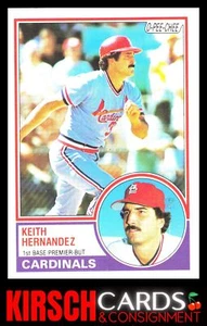 Keith Hernandez 1983 O-Pee-Chee #262 St. Louis Cardinals - Picture 1 of 2