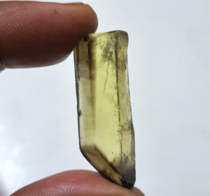 Amazing A+ Lemon Bio Quartz Raw 57.45 Crt 39x14x12 MM Loose Gemstone For Jewelry - Picture 1 of 5