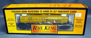 NIB RAIL KING MTH 30-7308 CHESAPEAKE & OHIO SEMI-SCALE TANK CAR 4123 CHESSIE - Picture 1 of 1