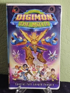DIGIMON The Movie 2000 Saban VHS Good Grade Complete & Digimon Fusion Season 1 - Picture 1 of 7