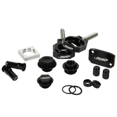 Kit Bling RHK preto HUSQVARNA FE250 FE350 FE450 FE501 2018 2019 2020 2021 - Imagem 1 de 2
