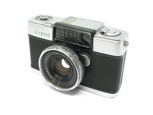 Olympus PEN-D Half-Frame Compact 35mm Film Camera With F.Zuiko 32mm f1.9 Lens - Picture 1 of 9