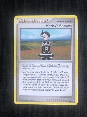 Marley's Request 87/100 Stormfront Pokemon Card LP/NM - Image 1 of 4