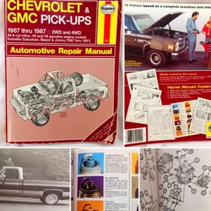 Haynes Haynes Manual de reparación de automóviles Chevrolet y GMC 1967 - 1987 2X4 y 4x4 - Imagen 1 de 9