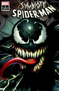 SYMBIOTE SPIDER-MAN #1 RYAN BROWN EXCLUSIVE VENOM VARIANT 2019 MARVEL NM - Picture 1 of 1