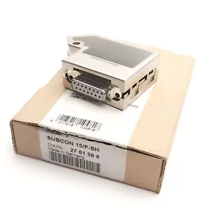 Phoenix Contact SUBCON 15/F-SH Subcon Buchse Stecker 15 Pin, 50 V DC, 100 mA - Bild 1 von 5