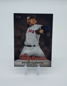 2019 Topps Update The Family Business Black /299 Roger Clemens #FB-6