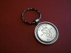 FIFTY (50) ORE COIN - NORWAY - NORGE - CASED PENDANT KEY RING - 1956 to 1985