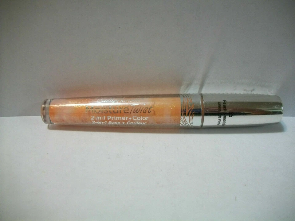 Sally Hansen Moisture Twist 2 en 1 imprimación y brillo de labios de color #25 batido de melocotón Foto 1 de 1