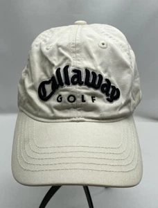 Gorra de béisbol de golf Callaway blanca ajustable de malla con cierre a presión - Imagen 1 de 6