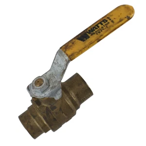 Watts 1" Messing Kugelhahn FBVS-3 Full Port Sweat 600 WOG 150 WSP Regler - Bild 1 von 12