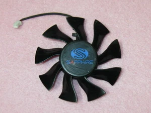 Cooler Fan For Sapphire HD6850 HD5850 4860 4860 FD8015H12S 75mm Graphics Card - Picture 1 of 3