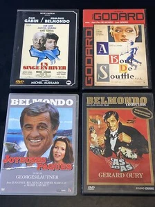 UN SINGE EN HIVER  A BOUT DE SOUFFLE L AS DES AS JOYEUSES PAQUES 4 DVD BELMONDO - Picture 1 of 2