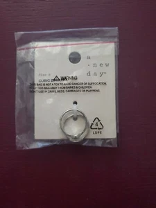 A New Day - Set of 2 - Ring Silver Color - Size 8 - 413530-A1A - Picture 1 of 3