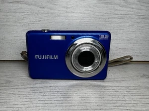 Fujifilm Finepix J30 Digital Camera 12.2 Megapixels - Blue, Damage Screen - Picture 1 of 9