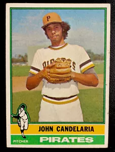 #317 John Candalaria Pittsburgh Pirates 1976 Topps Rookie Card EXEX++ - Picture 1 of 6