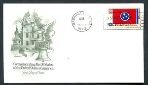USA : Scott # 1648 State Flags - Tennessee - FDC - Artcraft Cachet - Picture 1 of 1