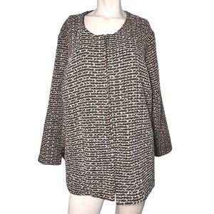 Giorgio Fiorlini Tweed Blazer Sakko Damen 20W Old Money Parisian Chic Academia - Bild 1 von 7