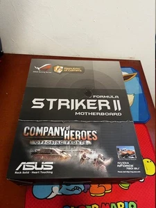 ASUS STRIKER II FORMULA nForce 780i SLI 775 + Intel Core 2 Quad Q9550 - Bild 1 von 6