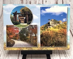 Autumn in Wisconsin WI Fall MultiView Postcard - Picture 1 of 4