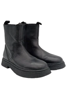 ZARA Botas con cremallera Mujeres Botines Talla EU 38 negro look casual - Imagen 1 de 5