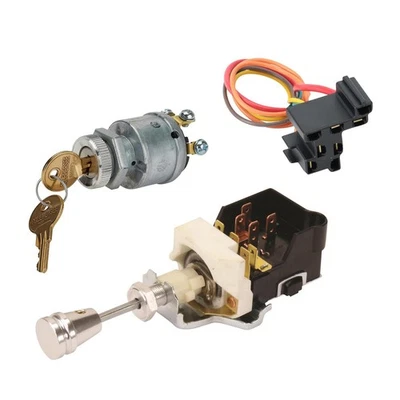 Speedway Motors  4 Way Ignition/Headlight Switch Kit, w/Pigtails - Image 1 of 4