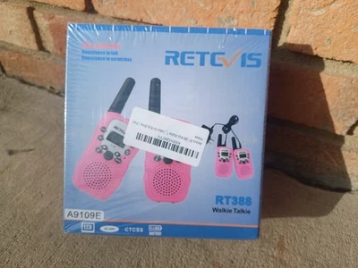 Pink Retevis RT388 - Kids Walkie Talkie  - Image 1 of 4