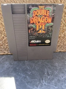Double Dragon III 3 Sacred Stones (Nintendo NES, 1991) CLEANED & TESTED - Picture 1 of 2