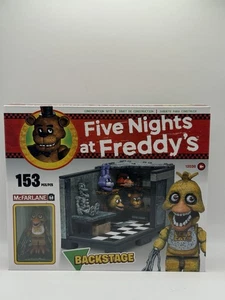 Five Nights at Freddy's FNAF CHICA BACKSTAGE Playset McFarlane Toys #12036 NEW - Picture 1 of 2