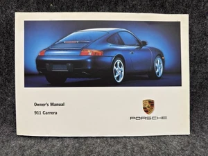 1998 Porsche 911 Carrera Owner's Manual ~ Factory Original - Picture 1 of 8