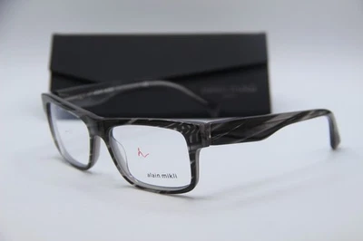 NUEVAS GAFAS ALAIN MIKLI A03046 B017 GRIS CUERNO MONTURAS AUTÉNTICAS 54-16 Foto 1 de 4