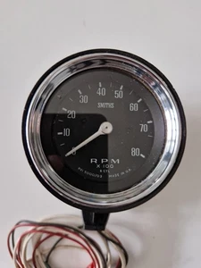 Vintage Genuine Smiths Pod Rev Counter / Tachometer RVI 5000/03 - Rare - Picture 1 of 7