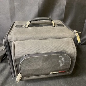 Official Vented GameStop GameCube Hard Travel Bag Console Black Carrying Case - Picture 1 of 11