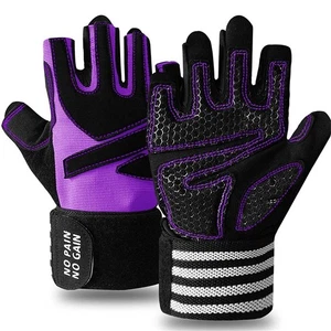 Padded Weight Lifting Gloves for Women’s Fitness Half Finger - Bild 1 von 17