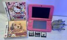 Nintendo 3DS XL Pink + 5 Games & Official Charger Bundle