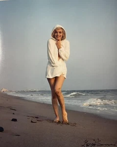 George Barris, Marilyn Monroe "Sin título", fotografía original, firmada a mano - Imagen 1 de 2