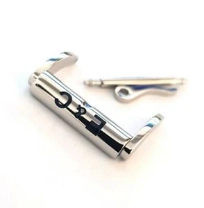 EBERHARD fibbia steel buckle 18mm boucle hebilla Dornschließe ORIGINALE *NEW - Foto 1 di 6