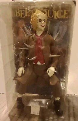  Figura Beetlejuice vintage de 7" con púas Beetlejuice (2001) NECA - caja abierta Foto 1 de 4