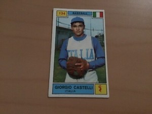1969-70 BASEBALL GIORGIO CASTELLI SPORTS CHAMPIONS SANDWICHES #134 🙂 ️