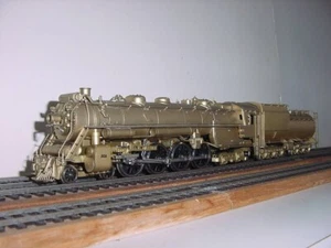 HO PFM Toby Canadian National 4-8-4 U-2g Messing Lokomotive unlackiert Box enthalten - Bild 1 von 6