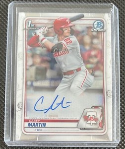 2020 Bowman Chrome Draft Casey Martin 1st Prospect Auto #CDA-CM Phillies