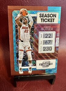 Jimmy Butler 2021-22 Contenders Optic Basketball Season Ticket #61 Blue Wave /45