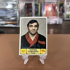 Pietro Tomasoni Panini Campioni Dello Sport 1968-69 card #302 Italy Boxing