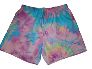 Boardies Apparel Mens Size XL Pink Tie Dye Lined Swim Trunks Board Shorts - Picture 1 of 6