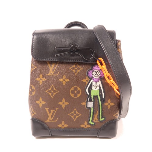 LOUIS VUITTON（LV） Borsa a tracolla Louis Vuitton LV LV Friends Steamer XS M80327 monogramma marrone nero